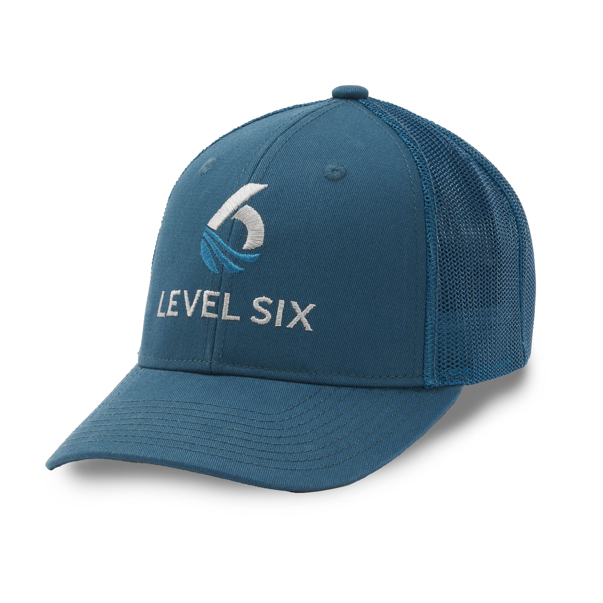 level-6-sixer-mesh-casquette-trucker-noir-black image 7
