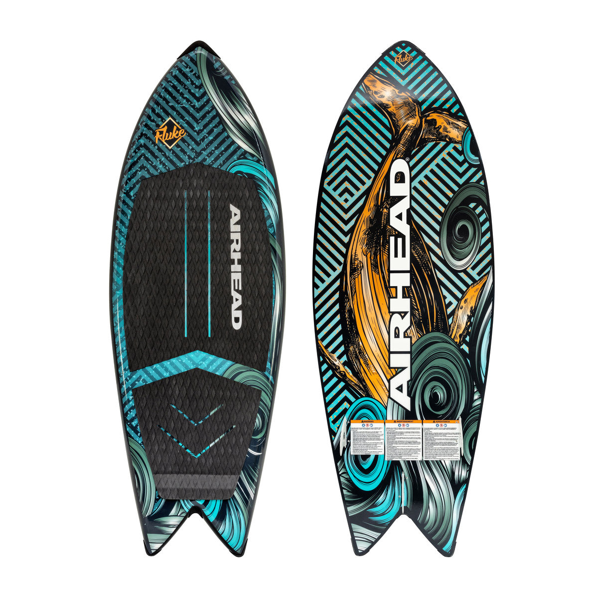 airhead-fluke-planche-wakesurf-152-cm-swallow-tail image 1