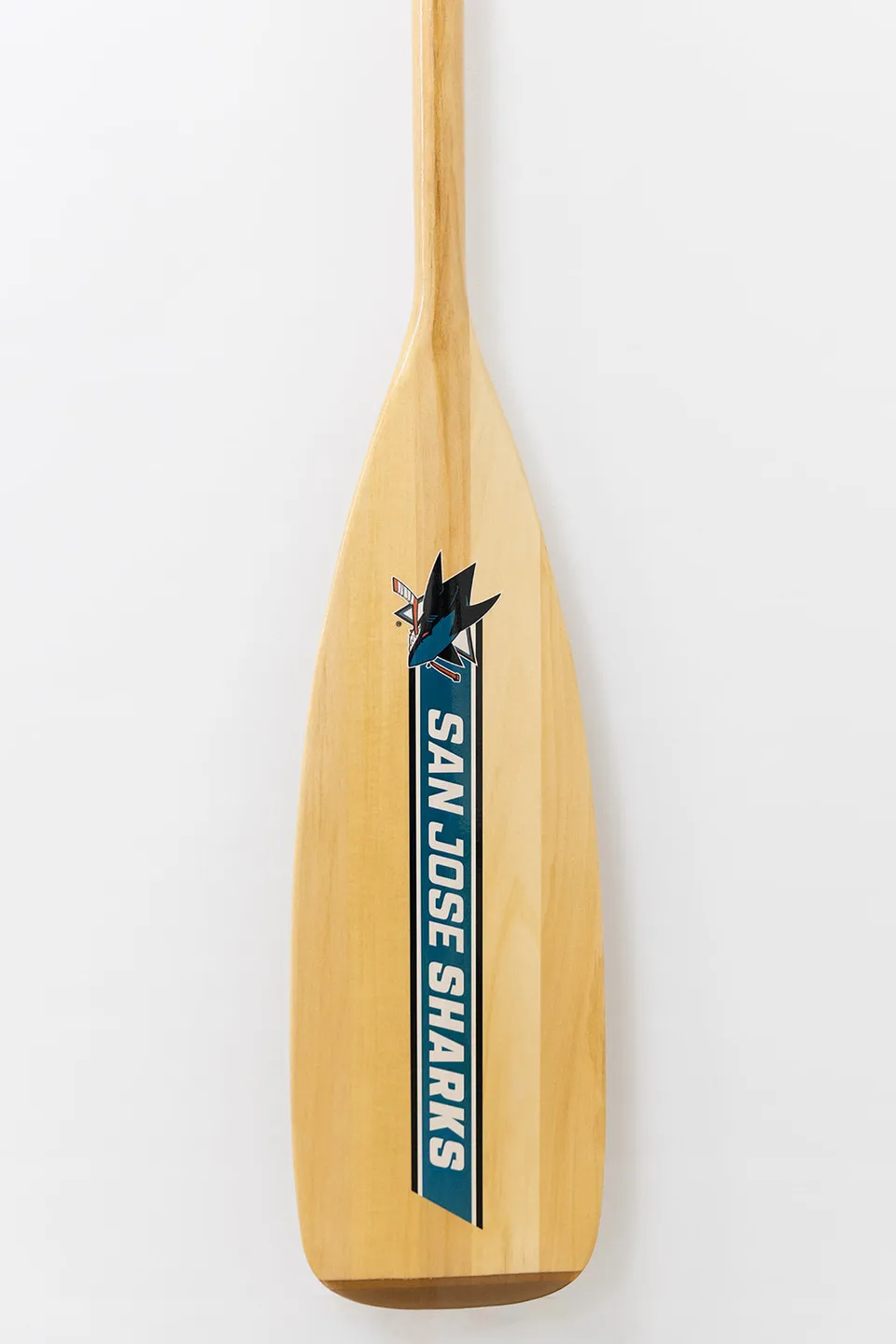 grey-owl-scout-pagaie-cano-san-jose-sharks-57-bois-d-co image 1
