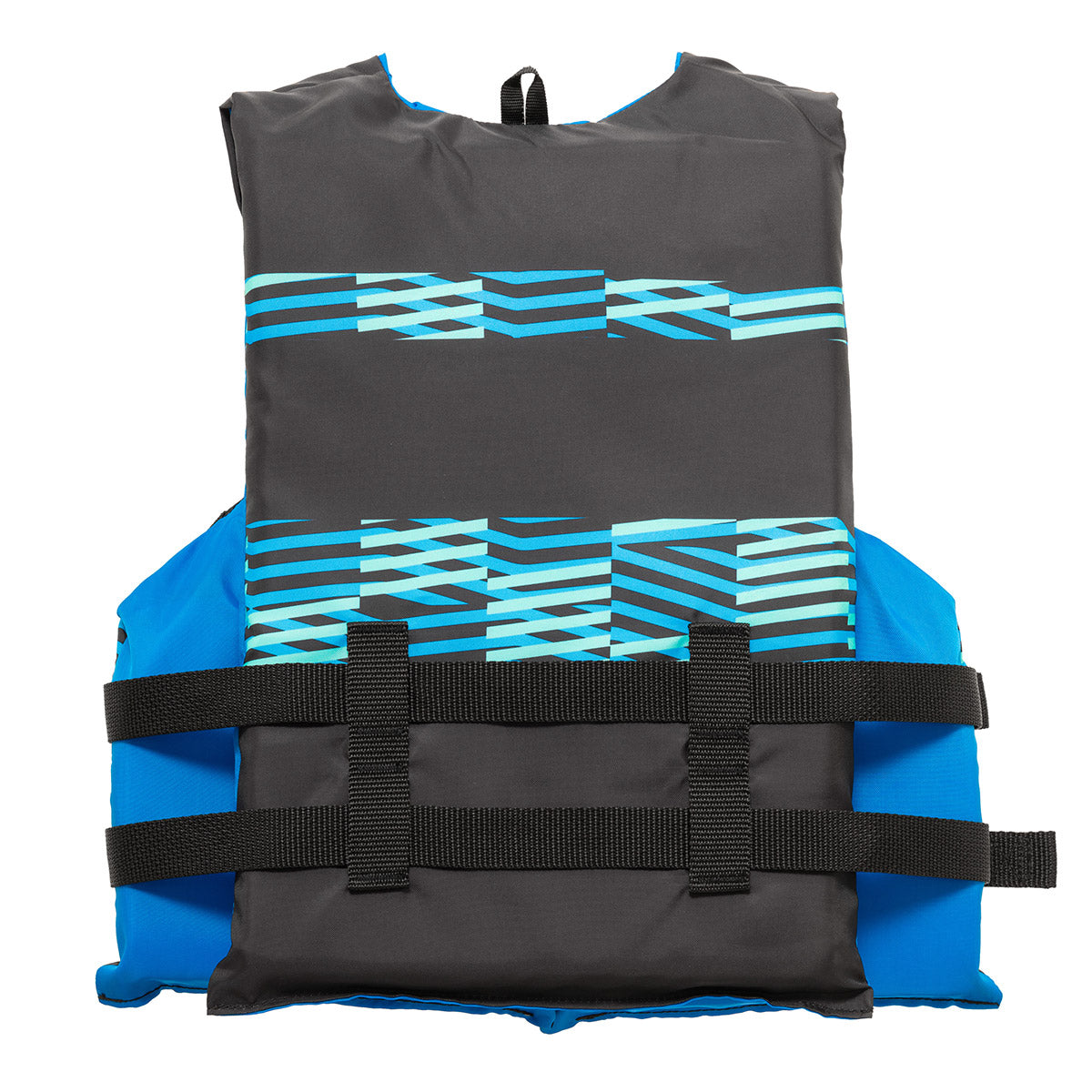 airhead-element-gilet-de-sauvetage-enfant-noir-et-bleu-ouvert image 4