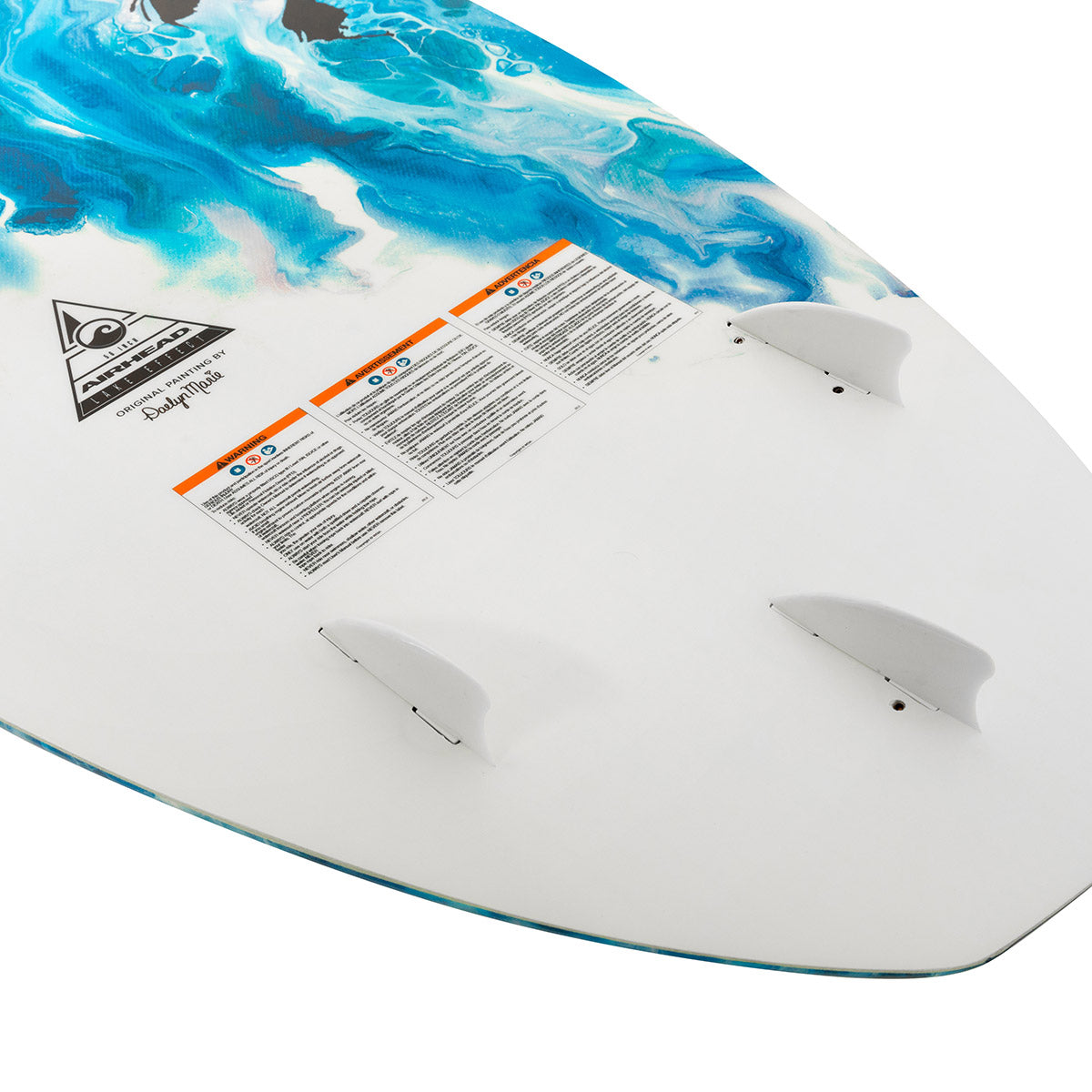 airhead-lake-effect-wakesurf-skim-style-planche-tri-fin image 6