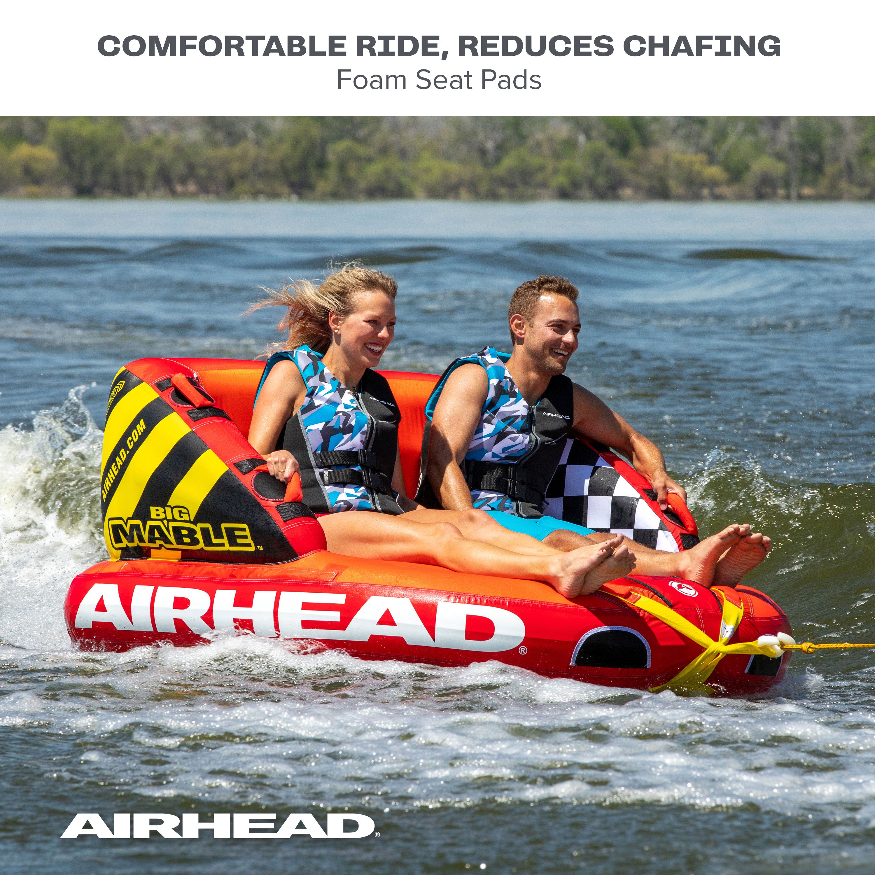 airhead-big-mable-bou-e-tractable-2-places-avec-dossier image 4
