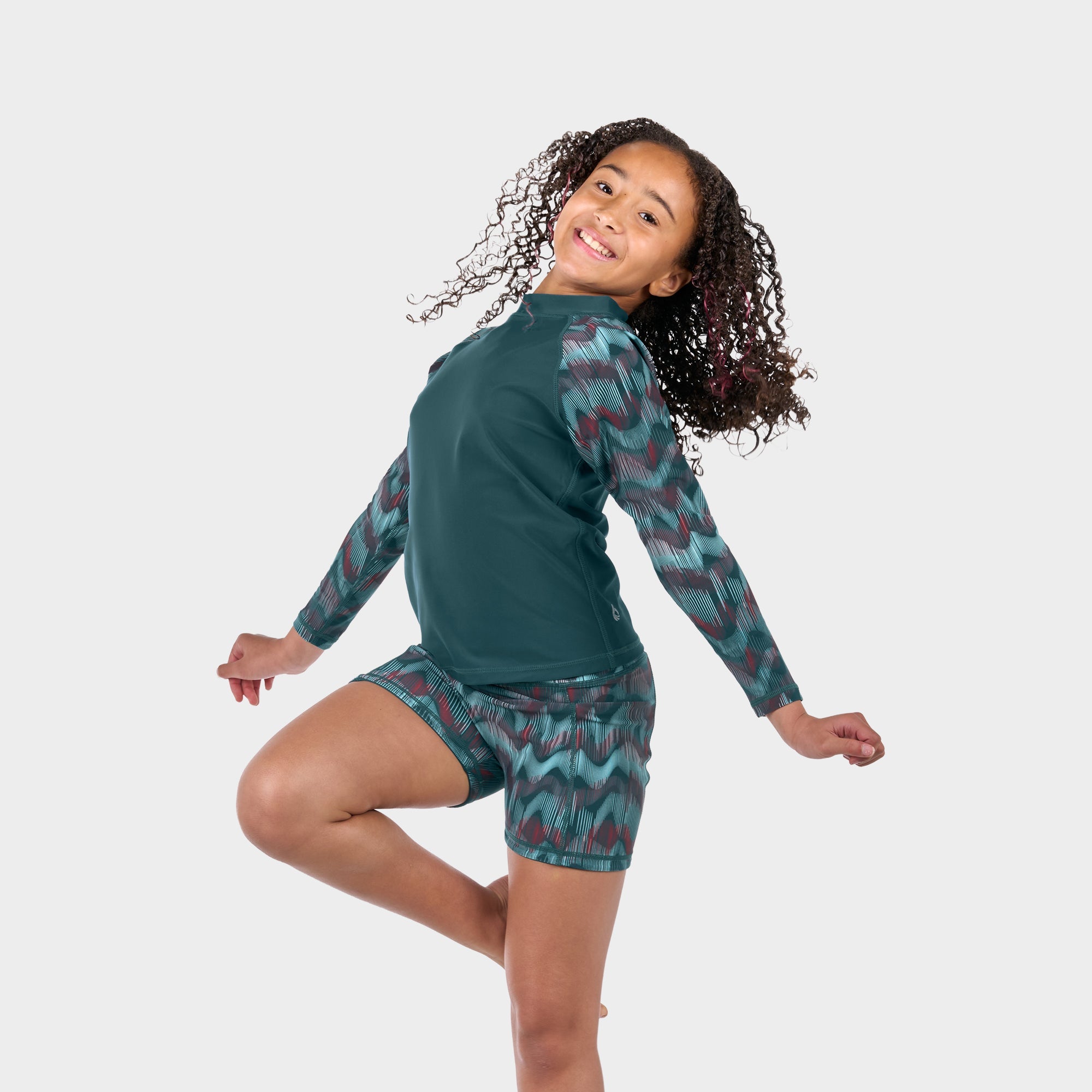 level-6-stella-lycra-anti-uv-enfant-10-ans-deep-teal-upf-50 image 5