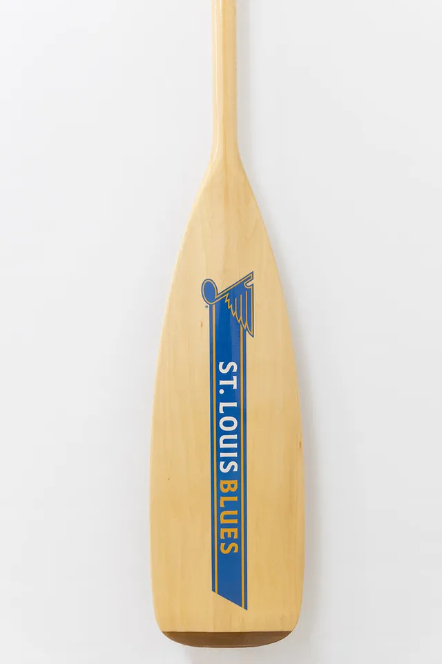 grey-owl-scout-pagaie-cano-st-louis-blues-57-pouces-d-co image 1