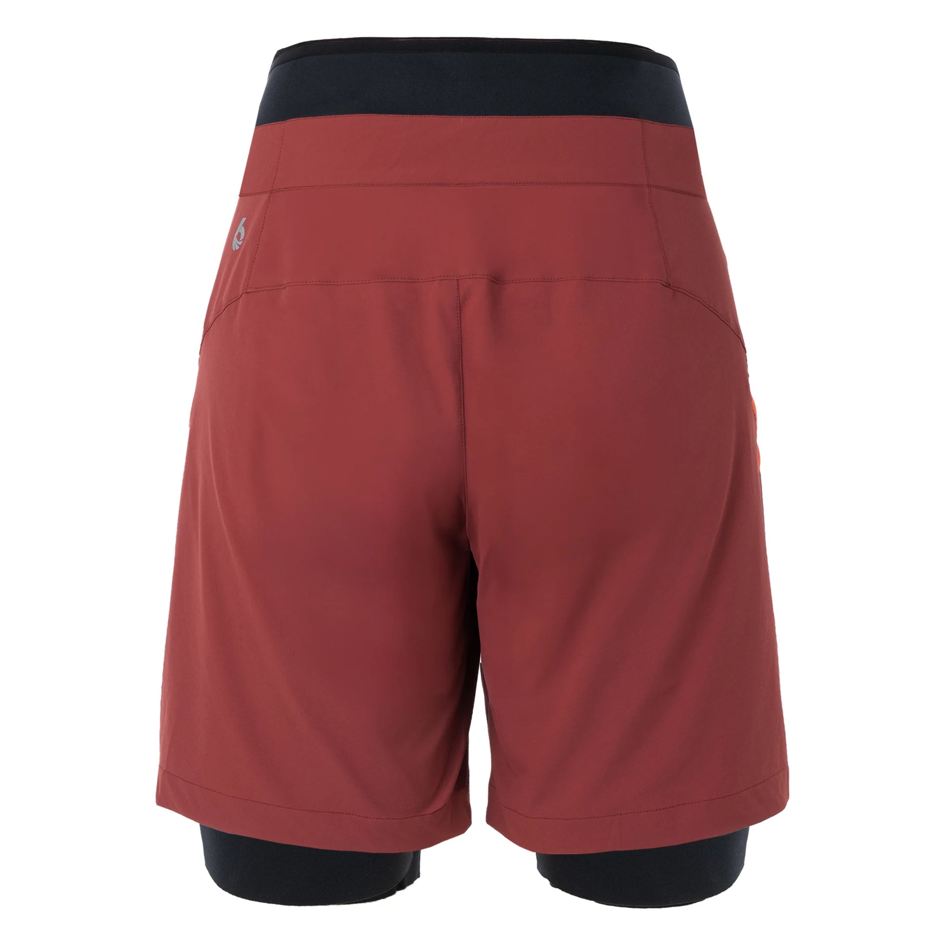 level-6-delta-boardshort-femme-doubl-n-opr-ne-7in-rouge image 3