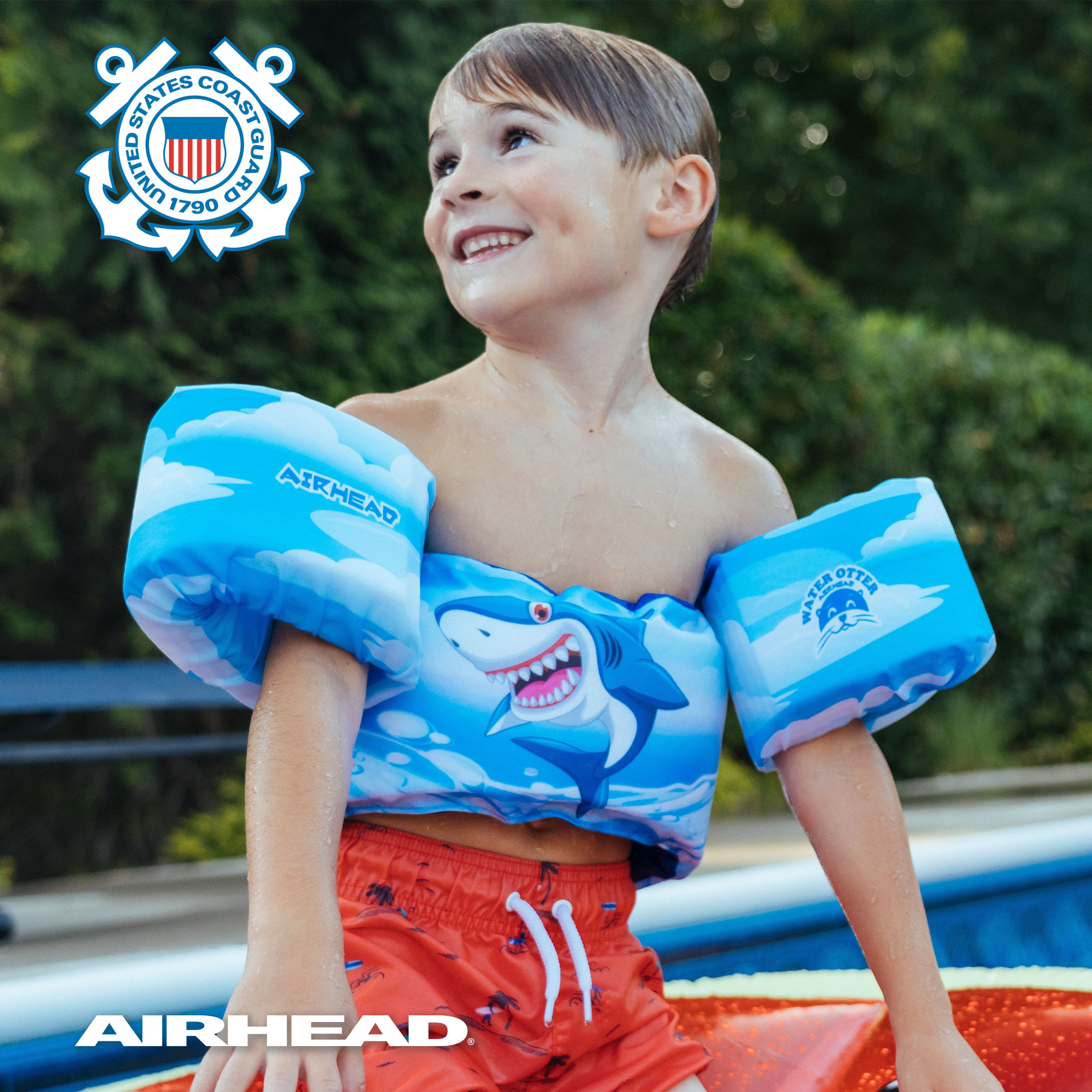 airhead-water-otter-premium-gilet-sauvetage-enfant-shark image 2