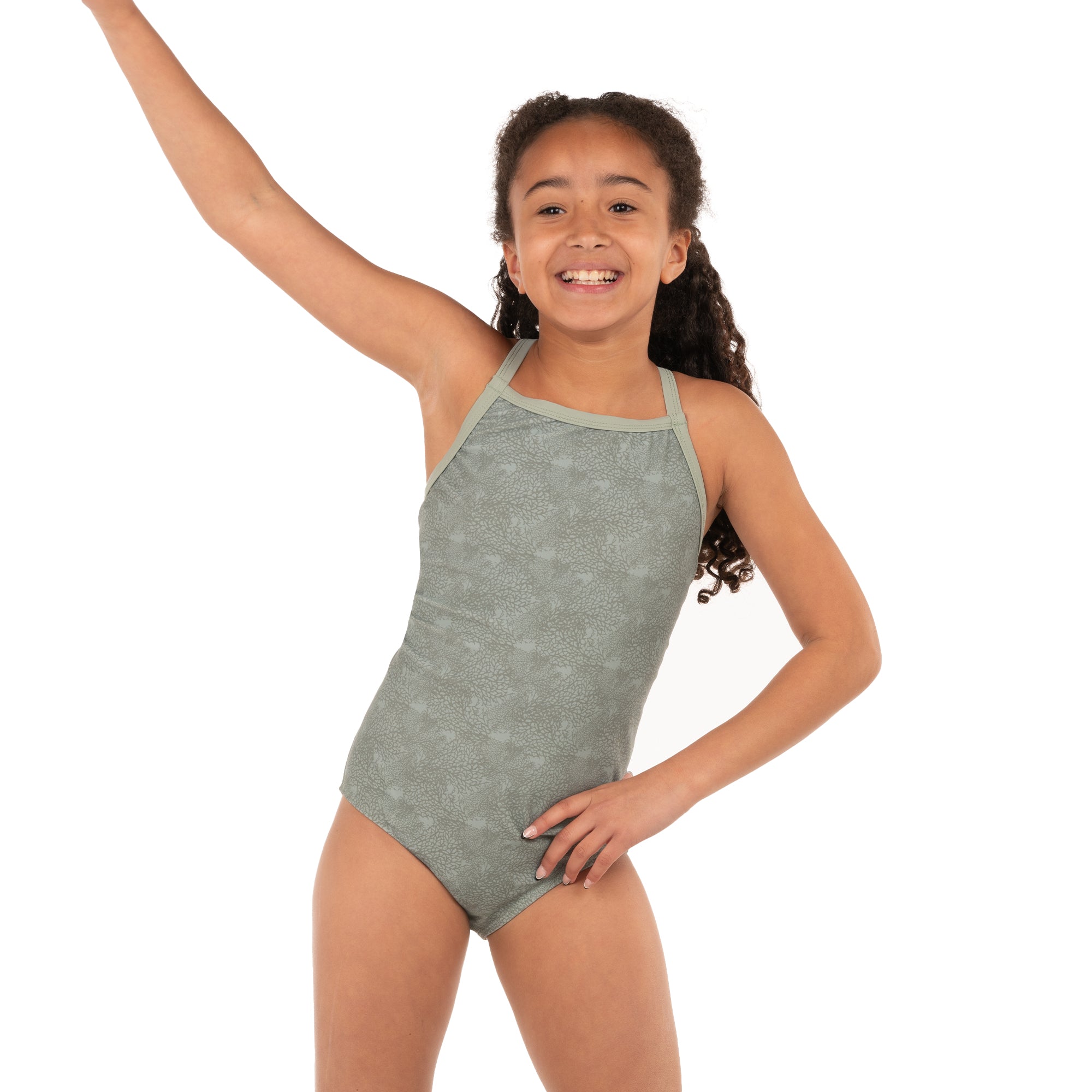 level-6-taylor-maillot-fille-une-pi-ce-corail-10y-upf50 image 4