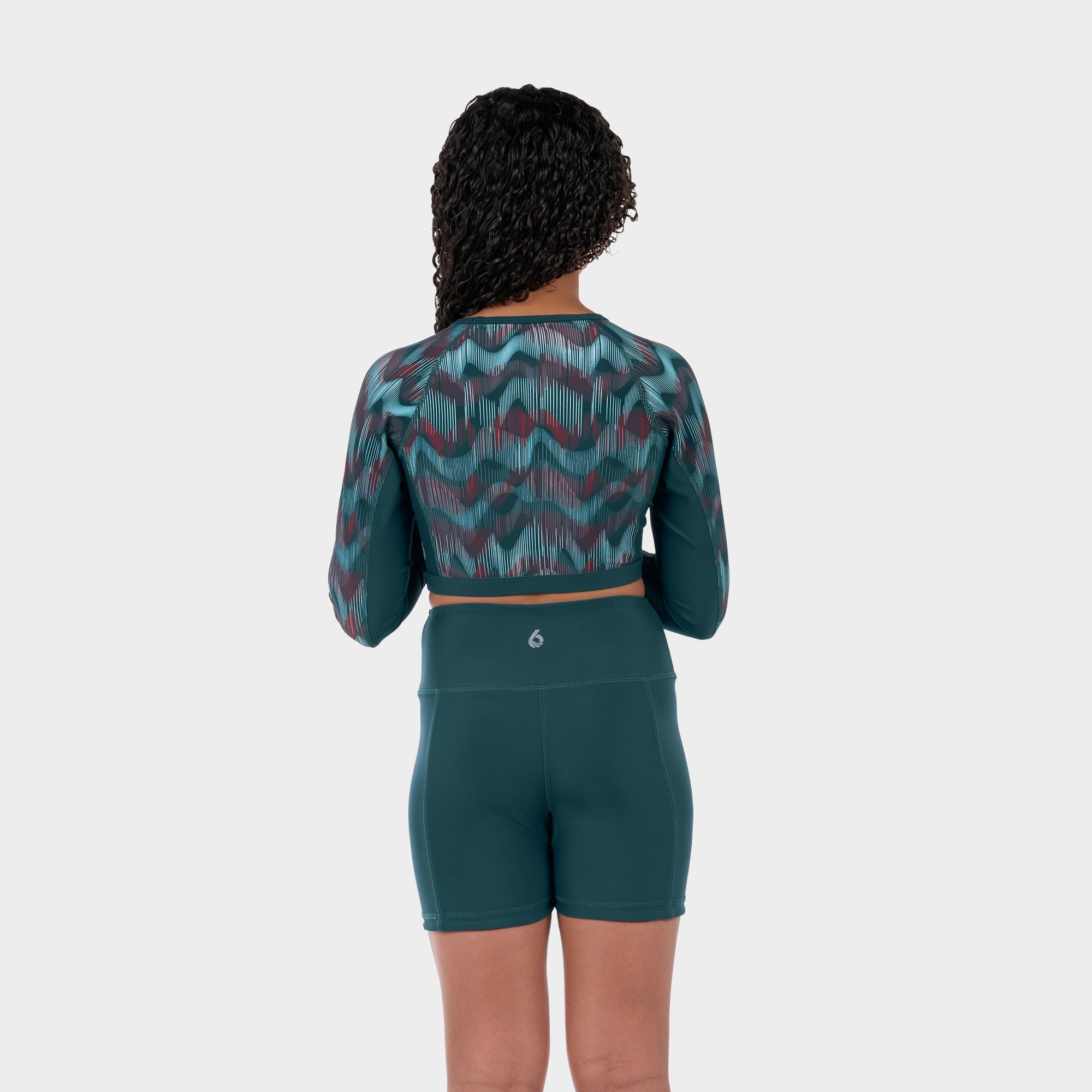 level-6-cala-short-de-bain-r-versible-fille-deep-teal image 8