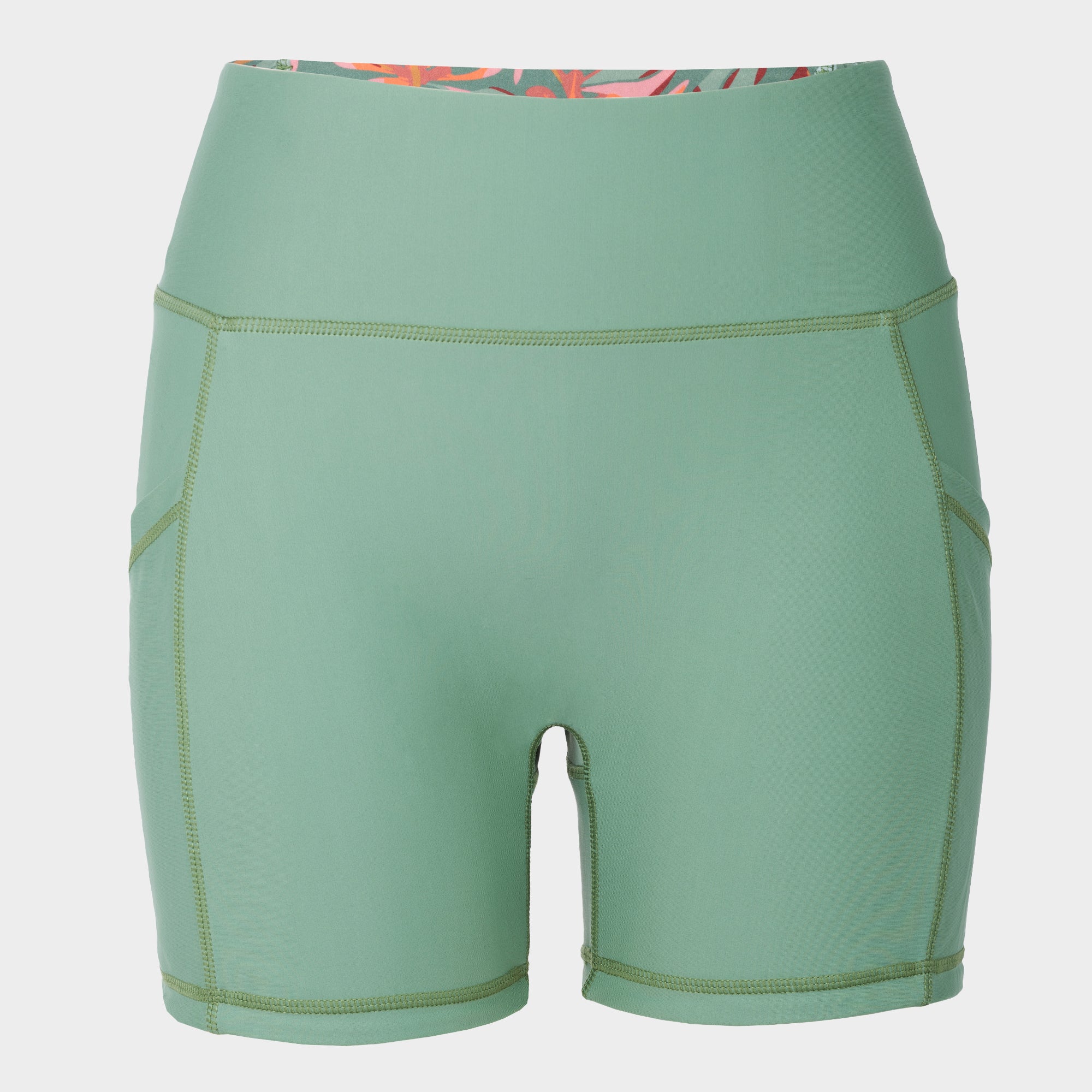 level-6-cove-reversible-short-bain-femme-shale-green image 1