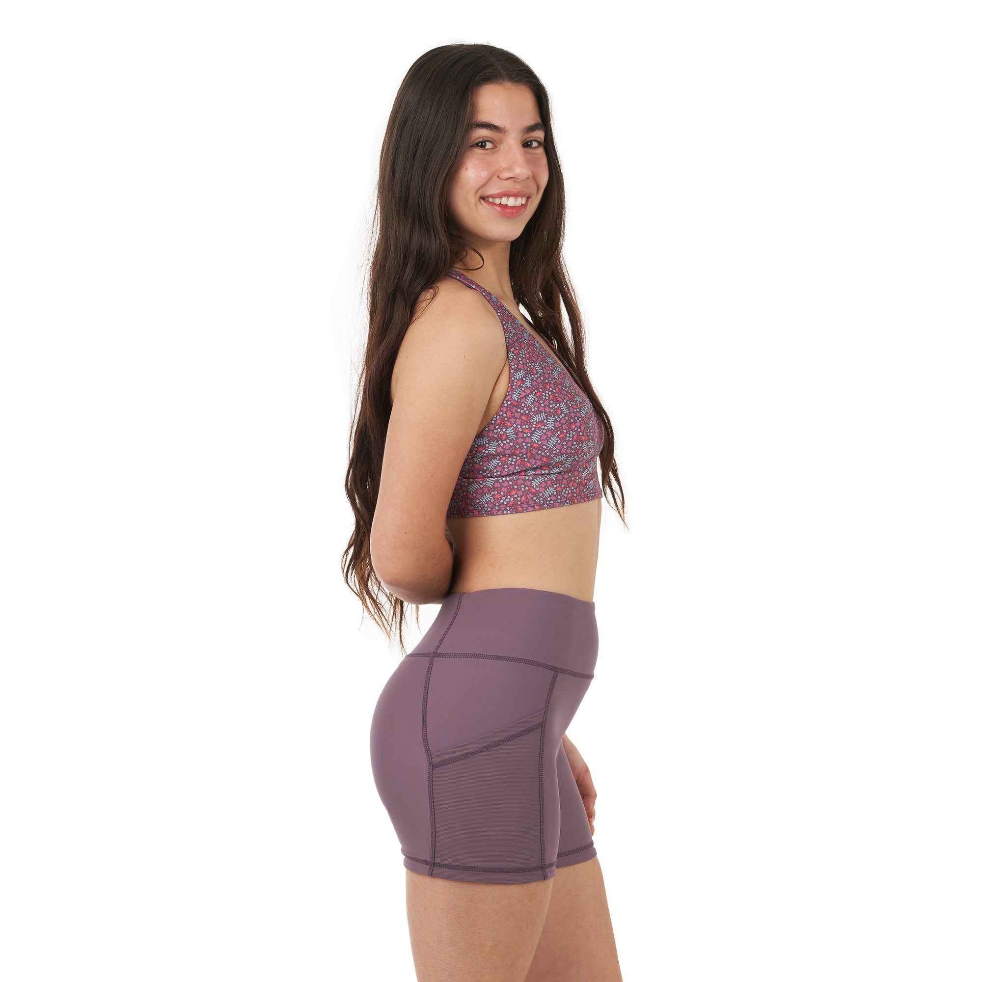 level-6-cove-short-bain-r-versible-m-plum-upf-50 image 2