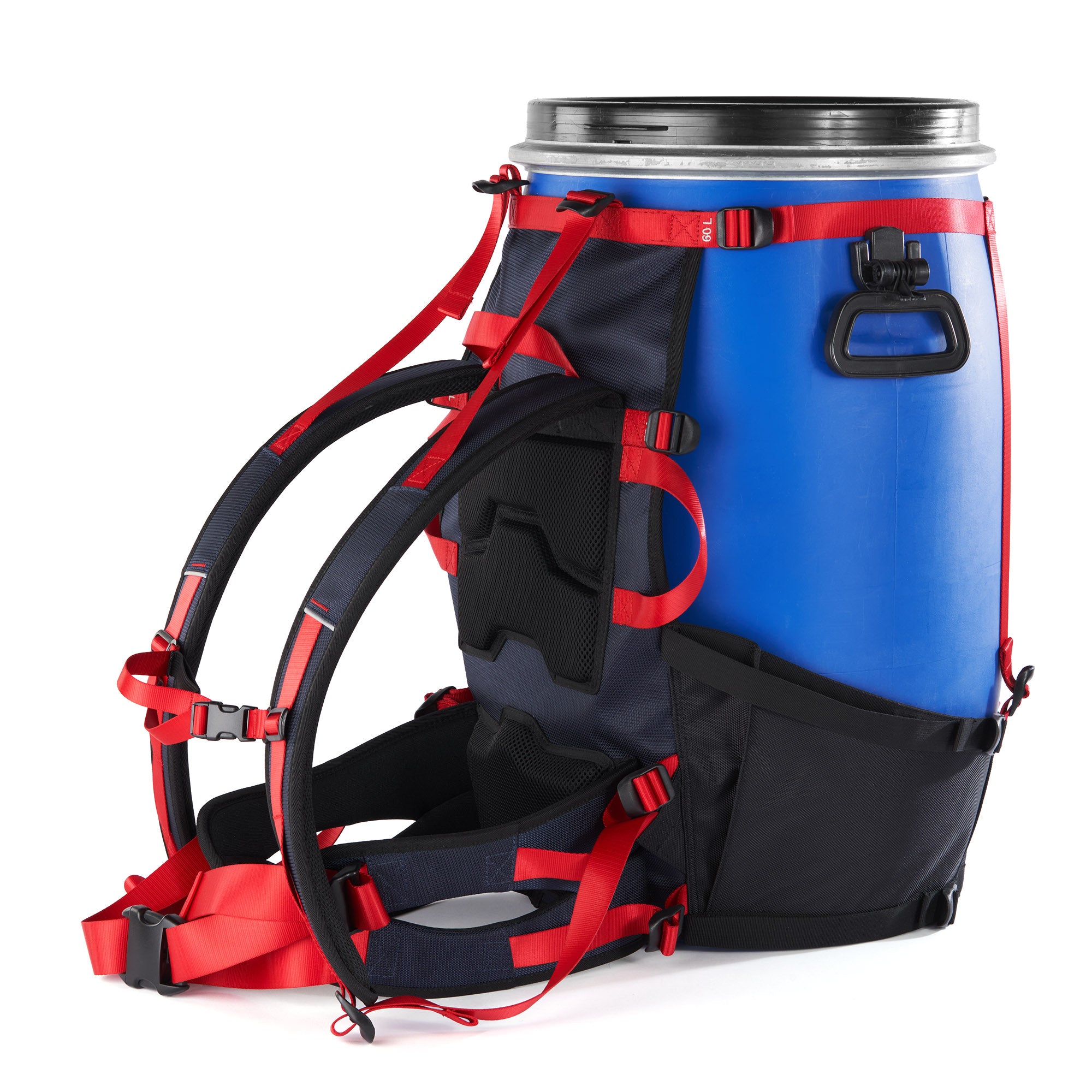 level-6-bad-hass-barrel-pack-sac-portage-bidon-30l-60l image 3