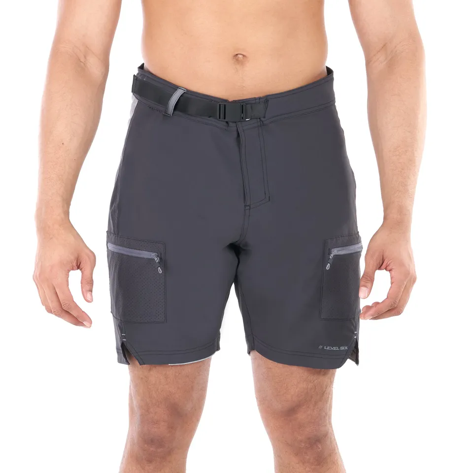 level-6-guide-short-boardshort-homme-7-5-noir image 1
