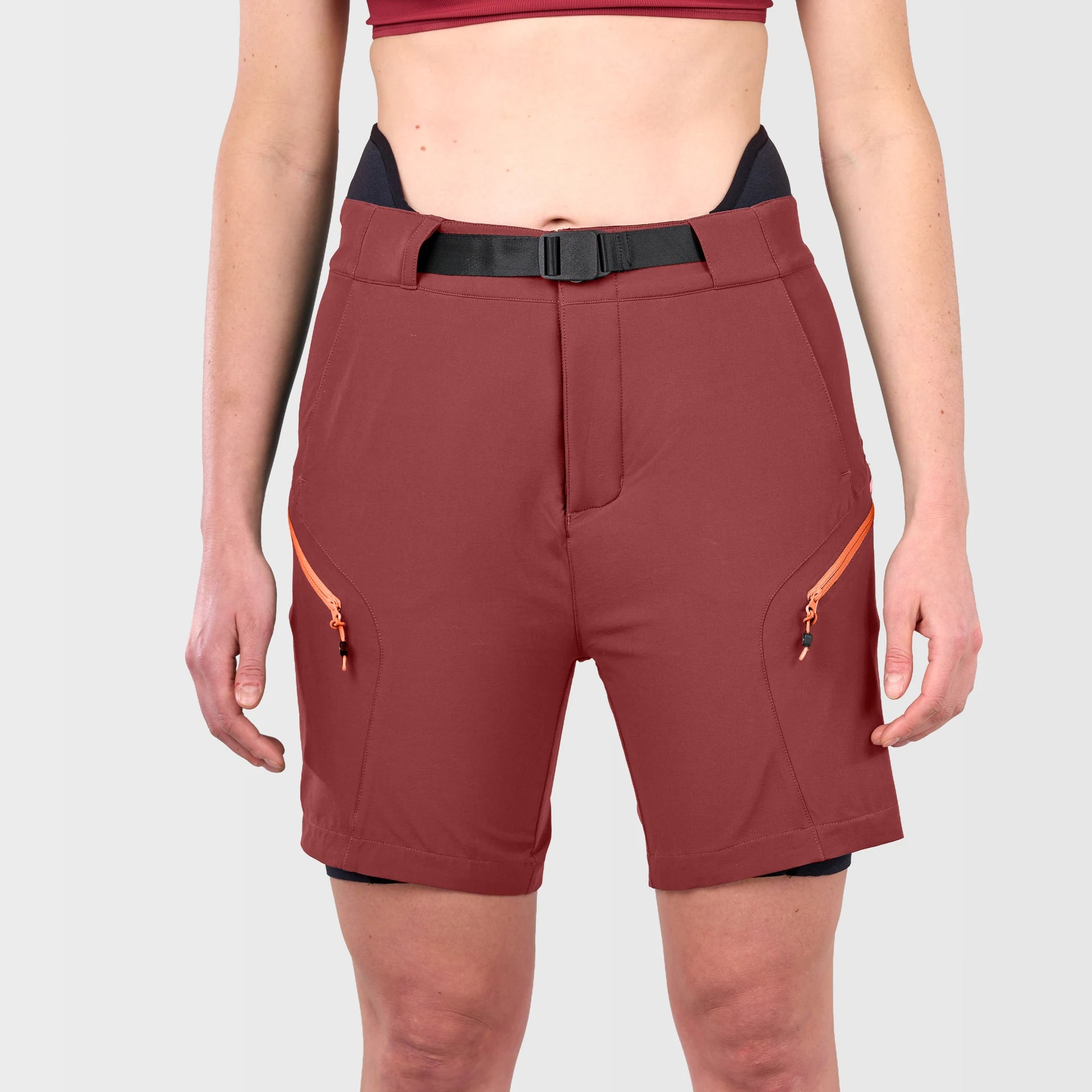 level-6-delta-boardshort-femme-doubl-n-opr-ne-7in-rouge image 4